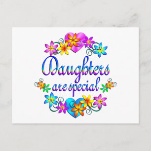 Daughters are Special Postcard