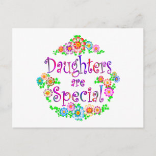 DAUGHTERS are Special Postcard