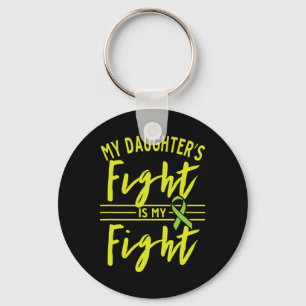 Daughter's Fight Is My Fight Kidney Disease Awaren Key Ring