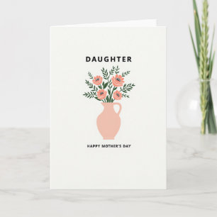 Daughters Floral Card