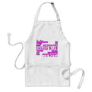 Daughters in Law Weddings & Birthdays : Qualities Standard Apron