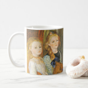 Daughters of Catulle Mendes by Pierre Renoir Coffee Mug