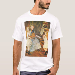 Daughters of Catulle Mendes by Pierre Renoir T-Shirt