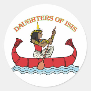 Daughters of Isis Classic Round Sticker