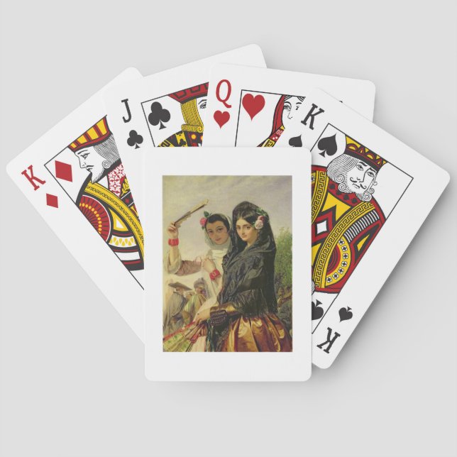 Daughters of the Alhambra Playing Cards (Back)