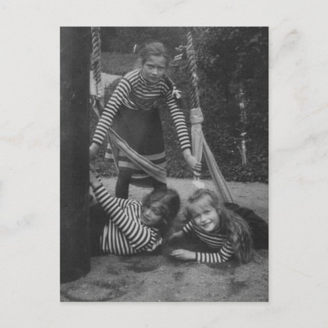 Daughters tsar of Russia Tatiana, Maria, Anastasia Postcard (Front)
