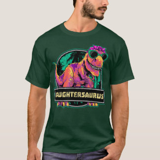 Daughtersaurus Shirt T rex Daughter Saurus Girls