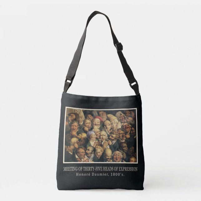 Daumier’s Expressions art bags (Back)
