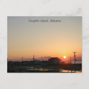 Dauphin Island, Alabama Postcard