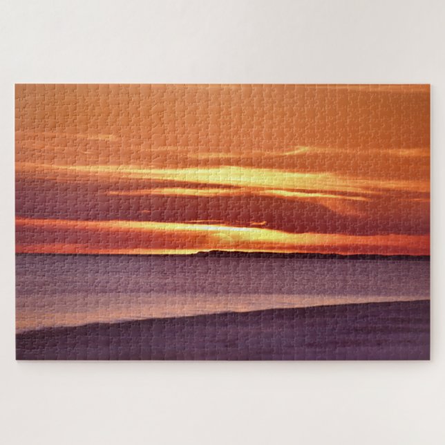 Dauphin Island, Alabama, Sunset Jigsaw Puzzle (Horizontal)