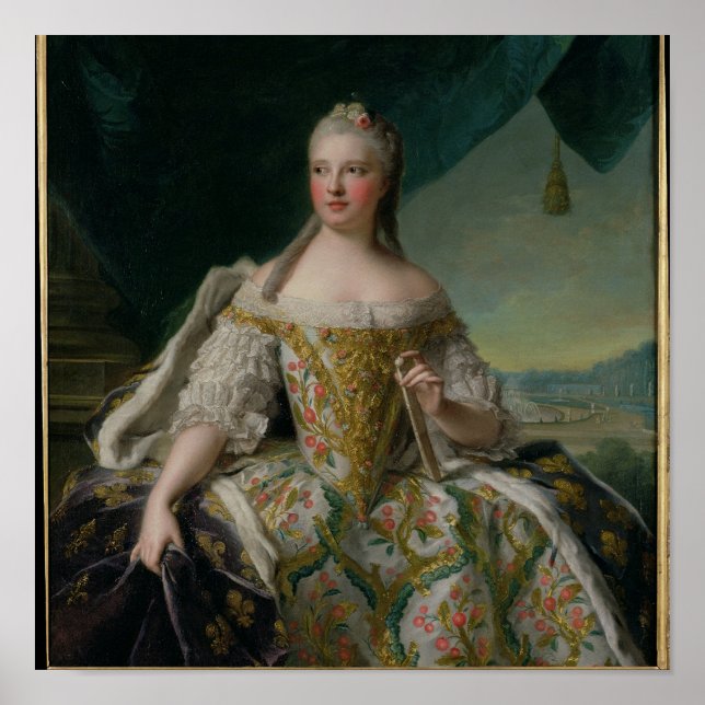 Dauphine Marie-Josephe de Saxe 1751 Poster (Front)