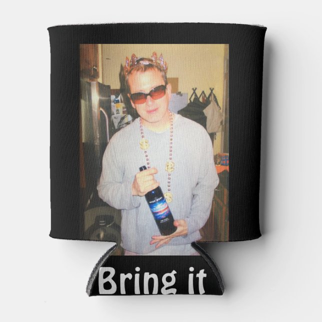 Dave Lott Swag Can Cooler (Front)