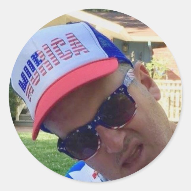 Dave Lott Swag Classic Round Sticker (Front)