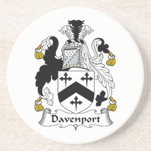Davenport Family Crest Coaster