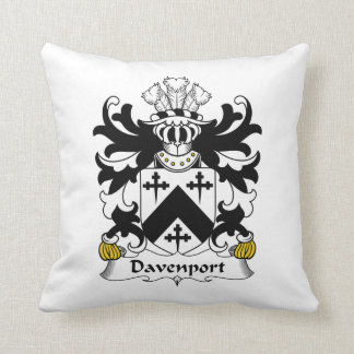 Davenport Family Crest Cushion