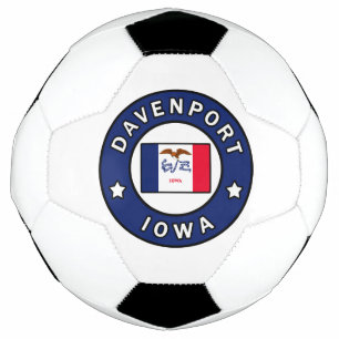 Davenport Iowa Soccer Ball