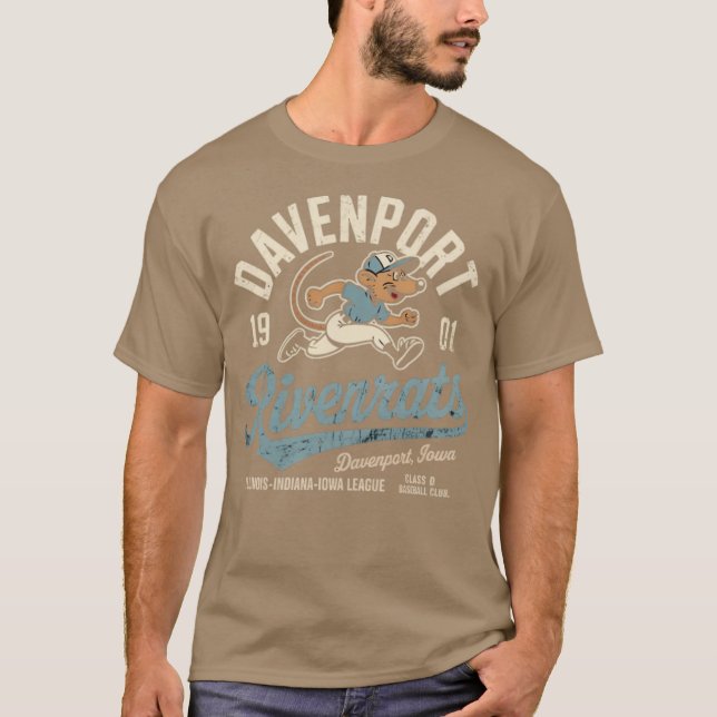 Davenport River Rats T-Shirt (Front)