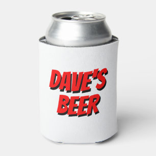 DAVE'S BEER ~ Refashion Me PLEASE! Can Cooler