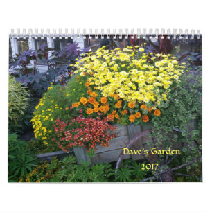 Dave's Garden 2017 Calendar