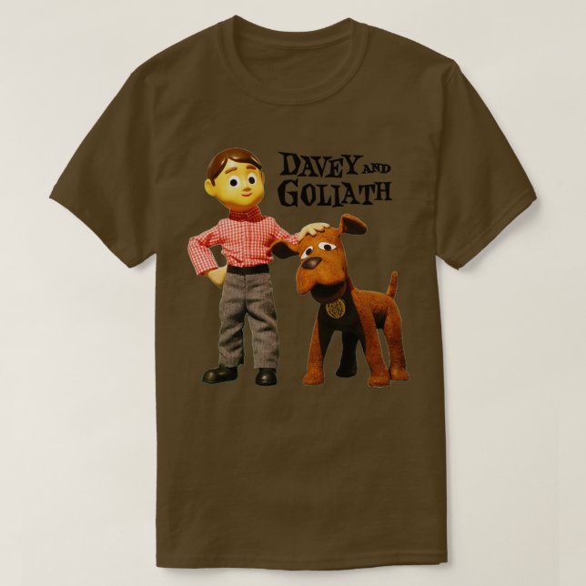 Davey and Goliath T-Shirt (Design Front)