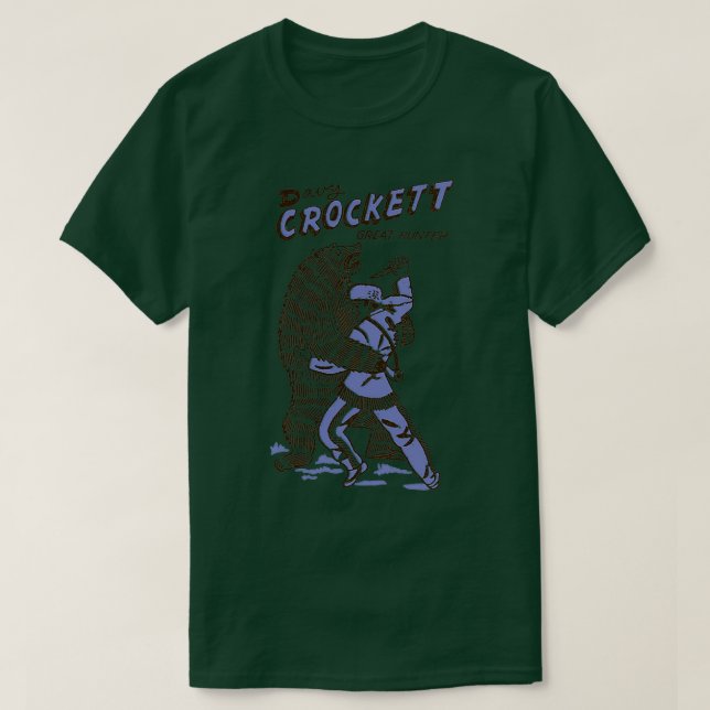 Davey Crockett T-Shirt (Design Front)
