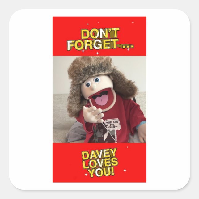 Davey's Murdoch Mysteries Sticker (Front)