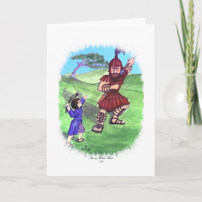 DAVID AND GOLIATH CARD (Front)
