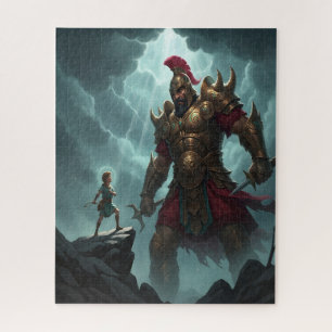 David and Goliath Jigsaw Puzzle