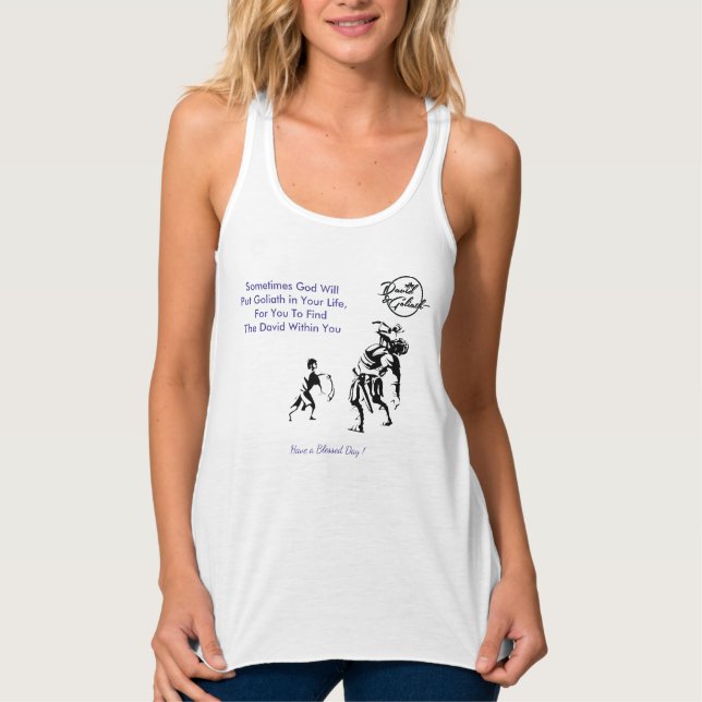David and Goliath Singlet (Front)