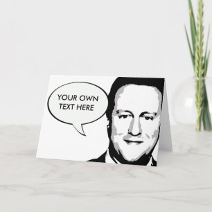 David Cameron Card