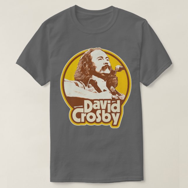 David Crosby T-Shirt (Design Front)