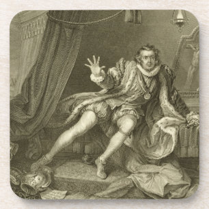 David Garrick (1717-79) as Richard III, Act V Scen Coaster