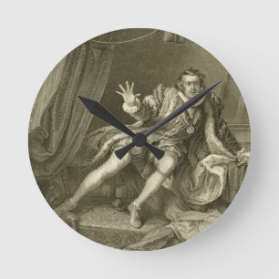 David Garrick (1717-79) as Richard III, Act V Scen Round Clock