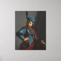 David Head Goliath Guido Cagnacci Painting art can