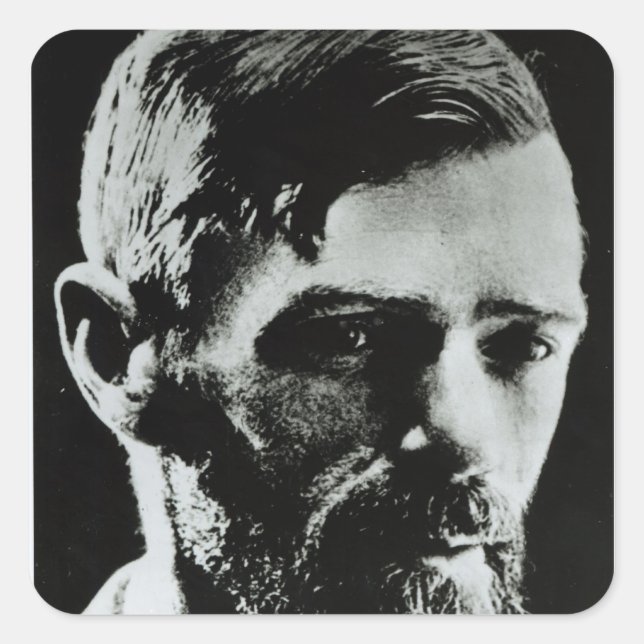 David Herbert Lawrence Square Sticker (Front)