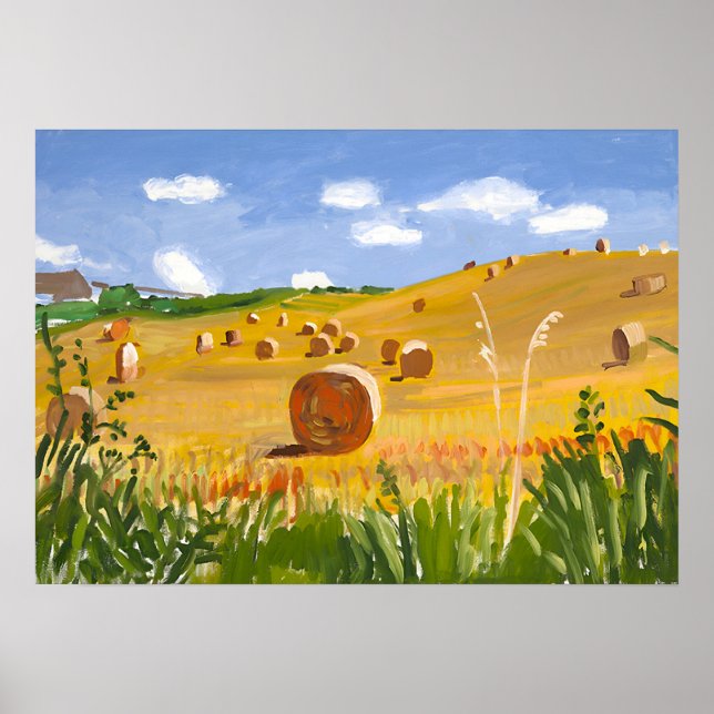 David hockney art poster (Front)