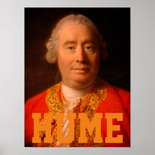 David Hume (1766 Allan Ramsay portrait) Poster