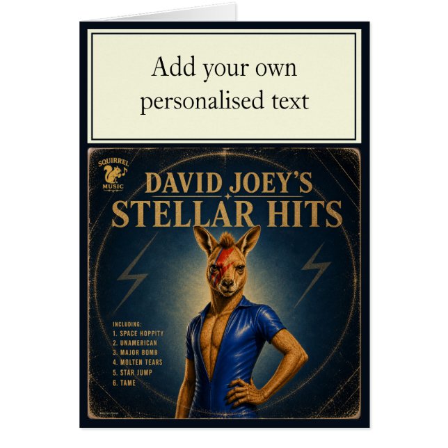 David Joey Album: a Parody (Front)
