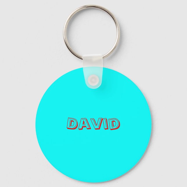David Key Ring (Front)