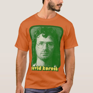 David Koresh Retro Style Cult Leader Design T-Shirt