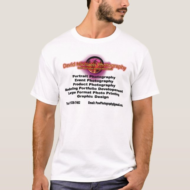 DAVID MICHAELS GEAR T-Shirt (Front)