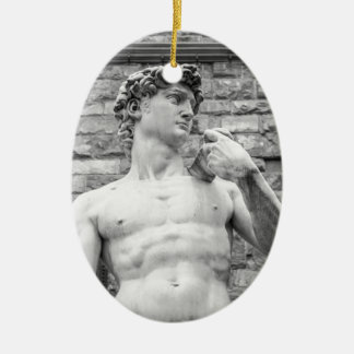 David (Michelangelo) Ceramic Tree Decoration