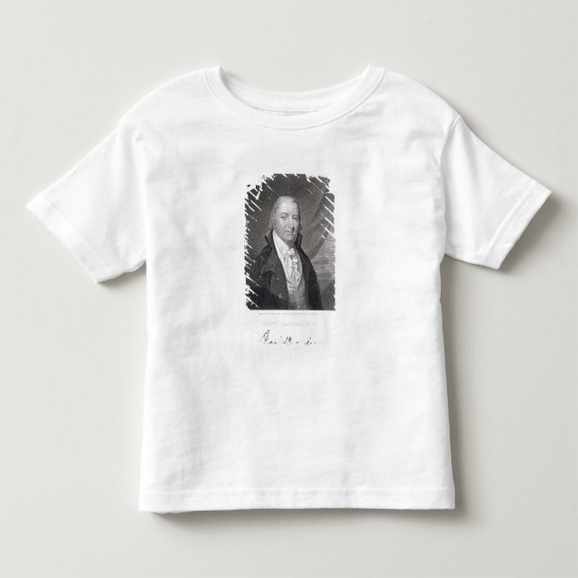 David Ramsay, engraved by James Barton Longacre (1 Toddler T-Shirt (Front)