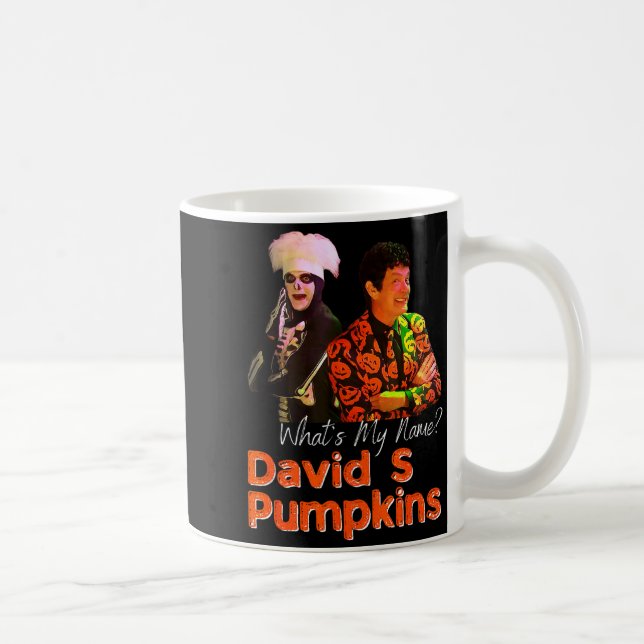 David S Pumpkins Skeleton Funny Skit Men Clothing  Coffee Mug (Right)