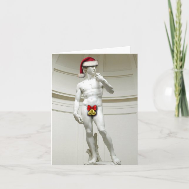 David Santa Note Card (Front)