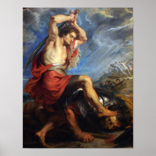 David Slaying Goliath Poster