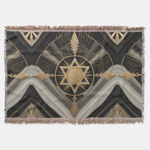 David Star Throw Blanket