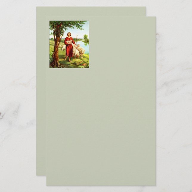 David The Shepherd Stationery (Front/Back)
