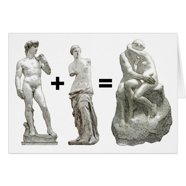 DAVID, VENUS and the KISS (Front Horizontal)