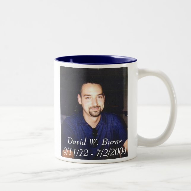  David W. Burns    Two-Tone Coffee Mug (Right)